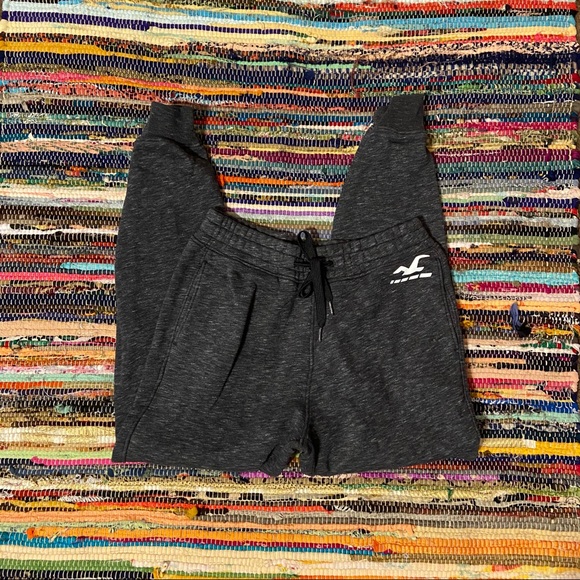 Hollister Charcoal Gray Sweat Pants Sz XS - Picture 2 of 7